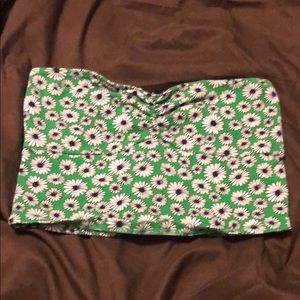 Tube top/crop top shirt size small from forever 21